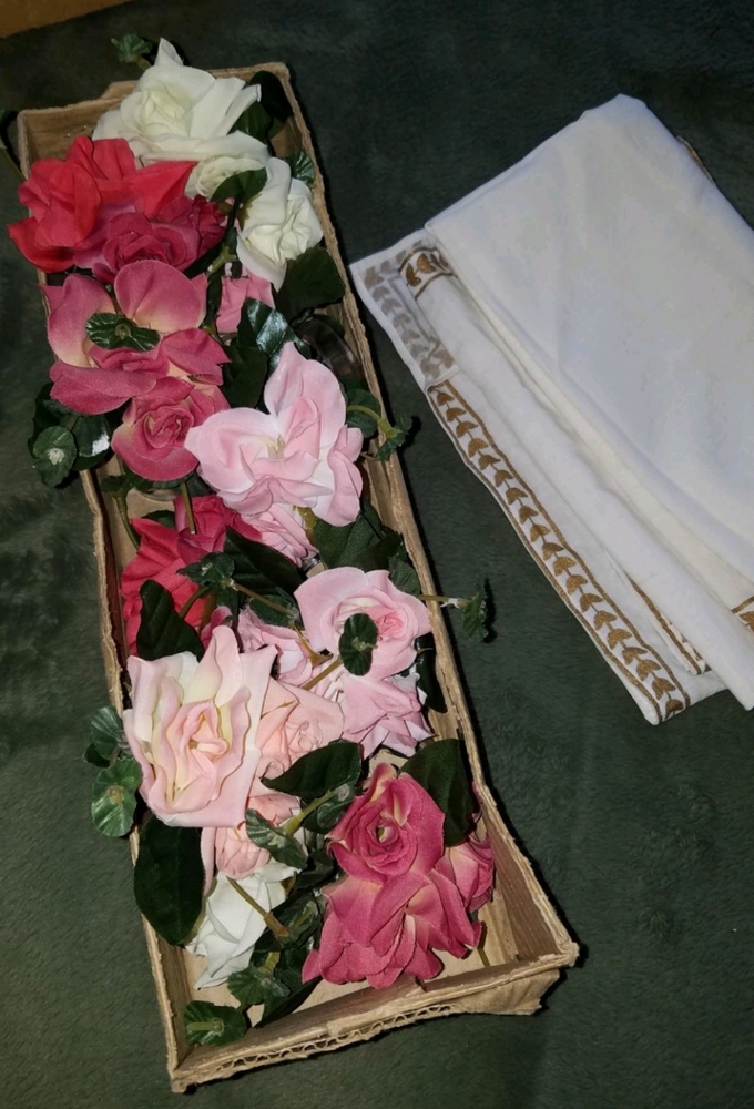 Rose knapkin rings